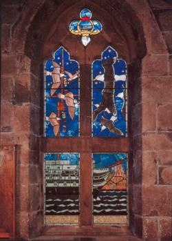 HMS Conway - Chapel Window